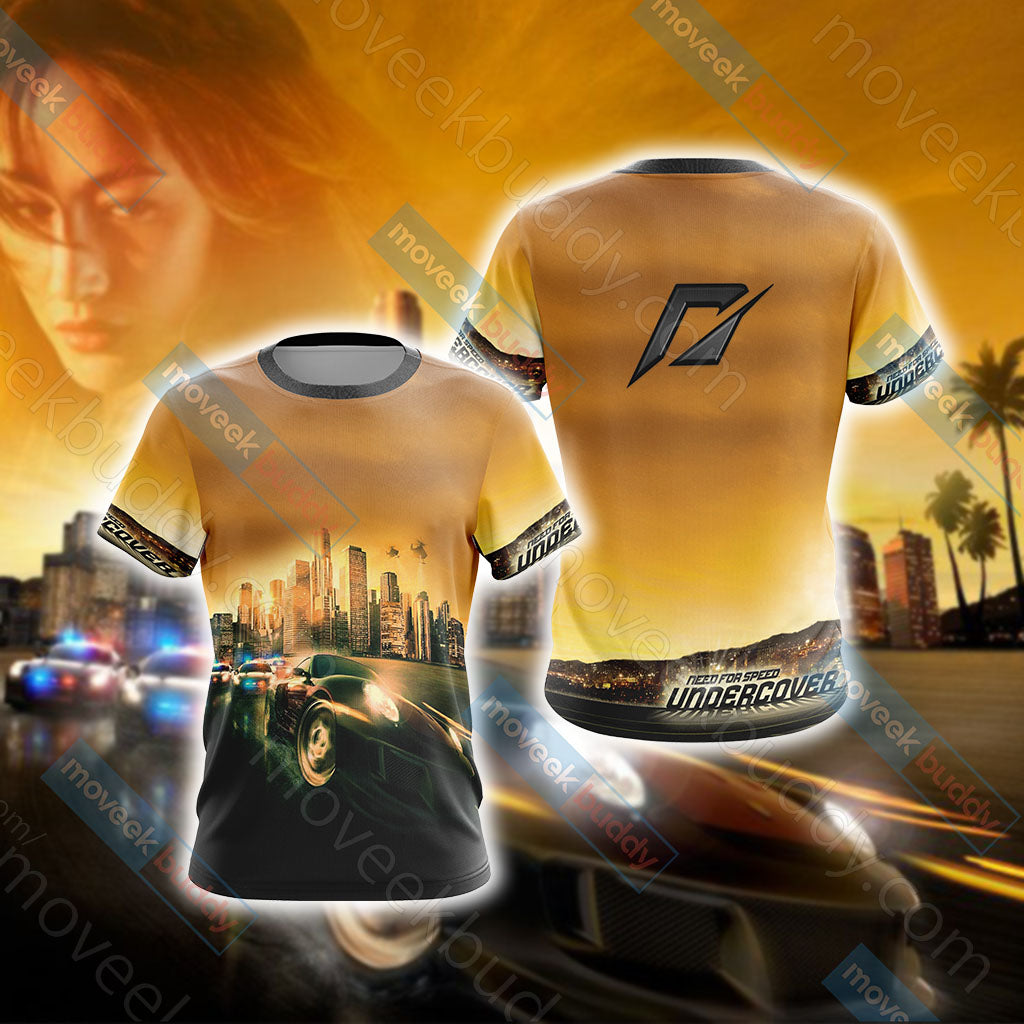 Need for Speed: Undercover Unisex 3D T-shirt   