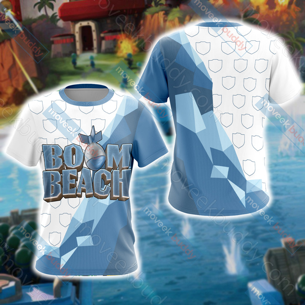 Boom Beach Unisex 3D T-shirt   