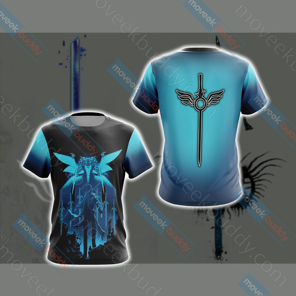 Devil May Cry - Dante Unisex 3D T-shirt   