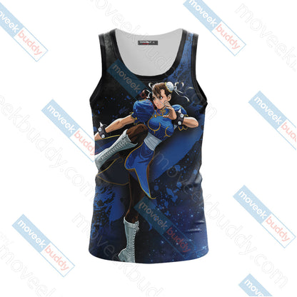 Street Fighter - Chun Li Unisex 3D T-shirt