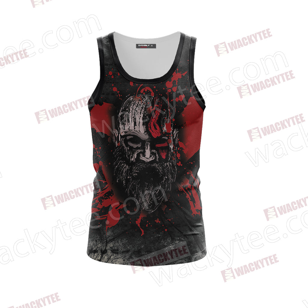 God Of War Unisex 3D T-shirt