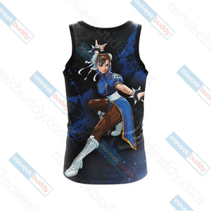 Street Fighter - Chun Li Unisex 3D T-shirt   