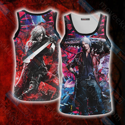 Devil May Cry - Dante Unisex 3D T-shirt Tank Top