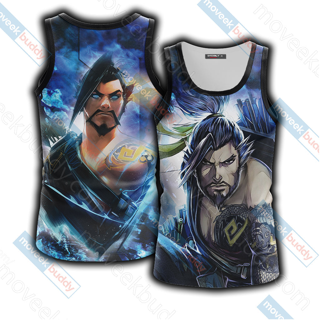 Overwatch - Hanzo New Version Unisex 3D T-shirt Tank Top
