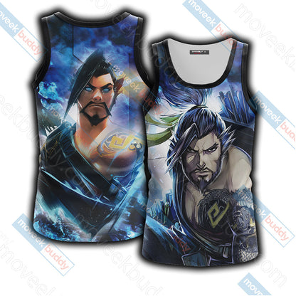 Overwatch - Hanzo New Version Unisex 3D T-shirt Tank Top