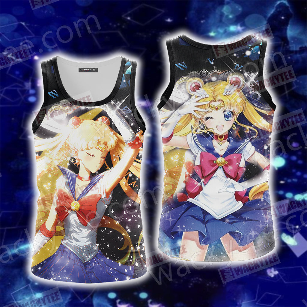 Sailor Moon New Look Unisex 3D T-shirt Tank Top