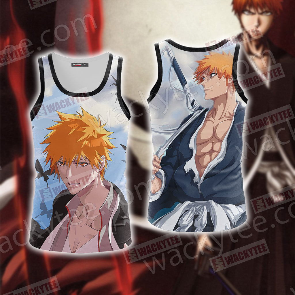 Bleach Kurosaki Ichigo Unisex 3D T-shirt Tank Top
