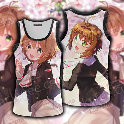 Cardcaptor Sakura New Look Unisex 3D T-shirt Tank Top