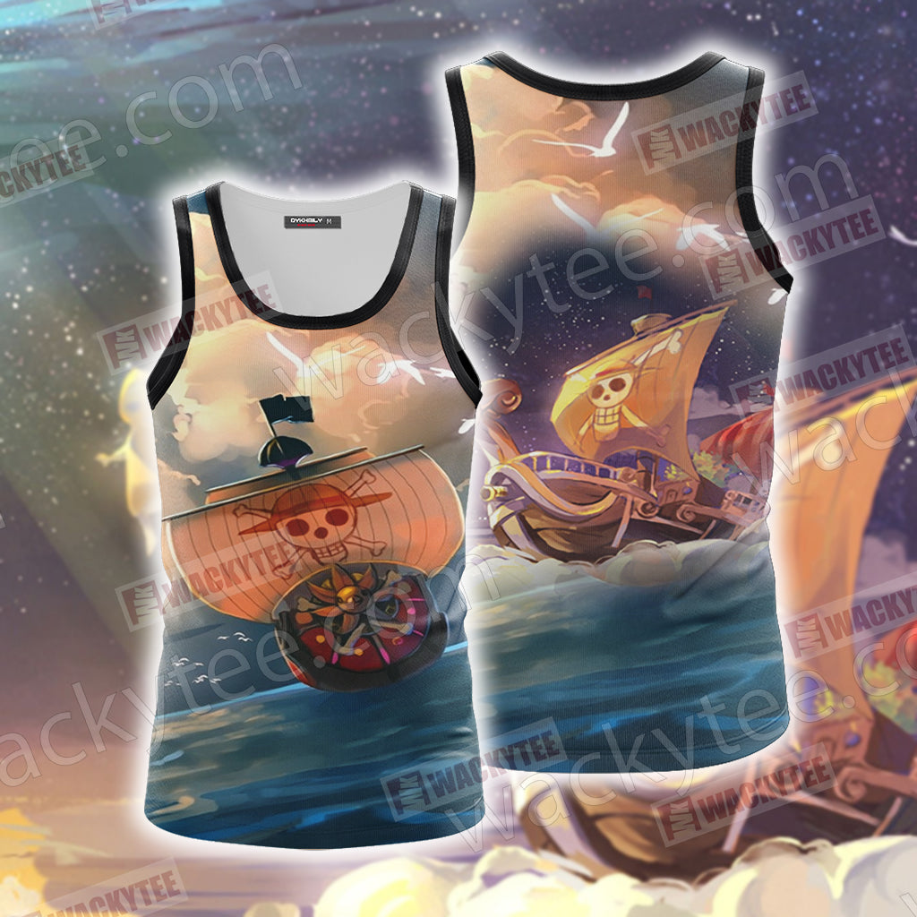 One Piece Going Merry Unisex 3D T-shirt Tank Top