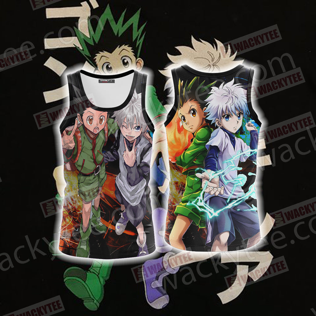 Hunter x Hunter Gon And Killua 3D T-shirt Tank Top