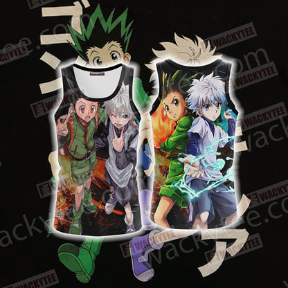 Hunter x Hunter Gon And Killua 3D T-shirt Tank Top