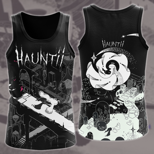 Hauntii Video Game All Over Printed T-shirt Tank Top Zip Hoodie Pullover Hoodie Hawaiian Shirt Beach Shorts Joggers