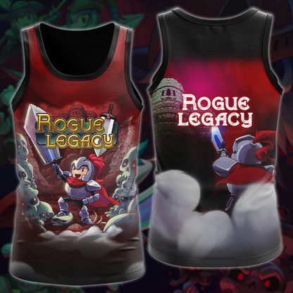 Rogue Legacy 2 Video Game All-Over T-shirt Hoodie Tank Top Hawaiian Shirt Beach Shorts Joggers Tank Top