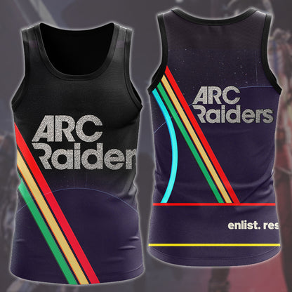 Arc Raiders Video Game All Over Printed T-shirt Tank Top Zip Hoodie Pullover Hoodie Hawaiian Shirt Beach Shorts Joggers