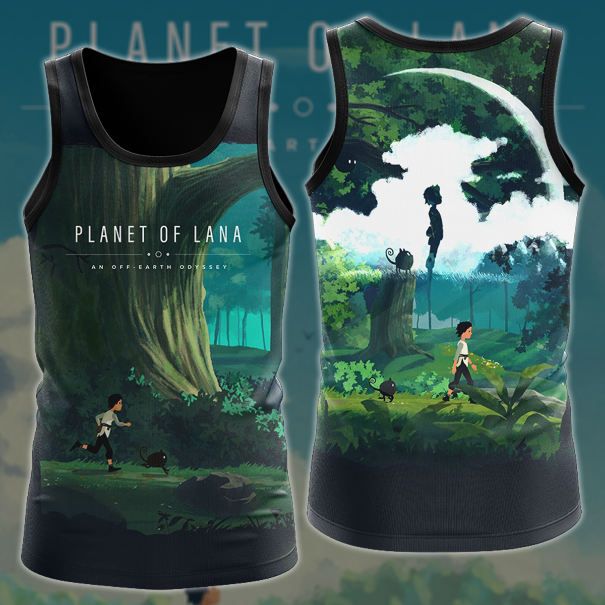 Planet of Lana Video Game 3D All Over Printed T-shirt Tank Top Zip Hoodie Pullover Hoodie Hawaiian Shirt Beach Shorts Jogger Tank Top