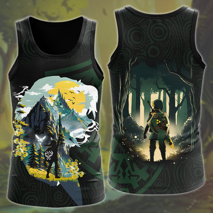 The Legend of Zelda Ballad Of The Hero Video Game All Over Printed T-shirt Tank Top Zip Hoodie Pullover Hoodie Hawaiian Shirt Beach Shorts Joggers