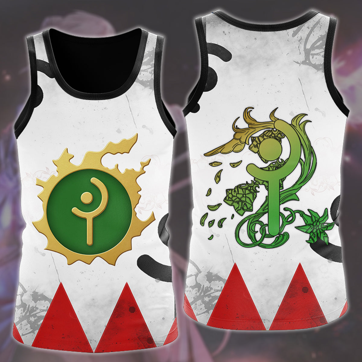 Final Fantasy White Mage Video Game All Over Printed T-shirt Tank Top Zip Hoodie Pullover Hoodie Hawaiian Shirt Beach Shorts Joggers Tank Top