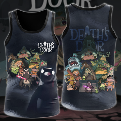 Death’s Door Video Game All-Over T-shirt Hoodie Tank Top Hawaiian Shirt Beach Shorts Joggers Tank Top