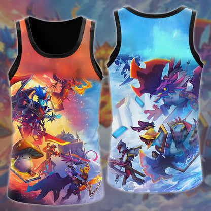 Monster Train 2 Video Game All Over Printed T-shirt Tank Top Zip Hoodie Pullover Hoodie Hawaiian Shirt Beach Shorts Joggers Tank Top