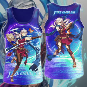 Fire Emblem Micaiah Video Game 3D All Over Print T-shirt Tank Top Zip Hoodie Pullover Hoodie Hawaiian Shirt Beach Shorts Jogger Tank Top S 