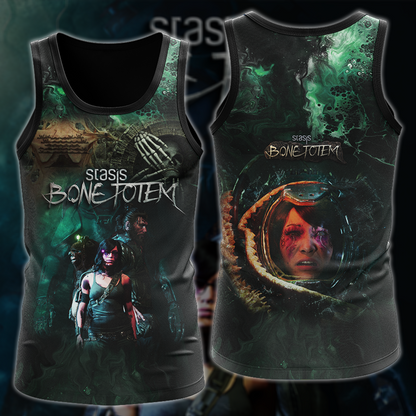Stasis: Bone Totem Video Game 3D All Over Printed T-shirt Tank Top Zip Hoodie Pullover Hoodie Hawaiian Shirt Beach Shorts Jogger Tank Top