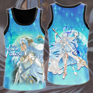 Fire Emblem Fates Video Game All Over Printed T-shirt Tank Top Zip Hoodie Pullover Hoodie Hawaiian Shirt Beach Shorts Joggers Tank Top S 