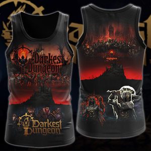 Darkest Dungeon Video Game 3D All Over Print T-shirt Tank Top Zip Hoodie Pullover Hoodie Hawaiian Shirt Beach Shorts Jogger Tank Top S 