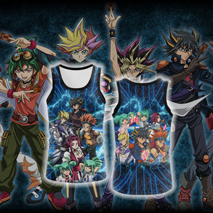 Yu-Gi-Oh! 5D's Unisex 3D T-shirt Tank Top S 