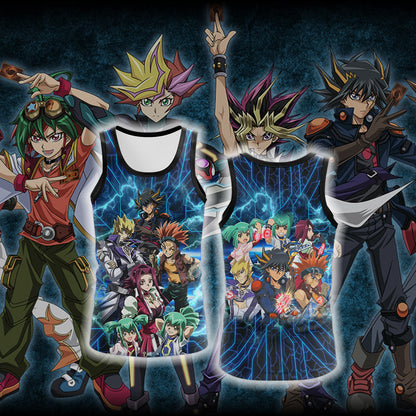 Yu-Gi-Oh! 5D's Unisex 3D T-shirt Tank Top