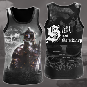 Salt and Sanctuary Video Game All Over Printed T-shirt Tank Top Zip Hoodie Pullover Hoodie Hawaiian Shirt Beach Shorts Joggers Tank Top S 