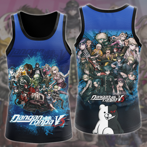 Danganronpa 3 Video Game All Over Printed T-shirt Tank Top Zip Hoodie Pullover Hoodie Hawaiian Shirt Beach Shorts Joggers Tank Top S 