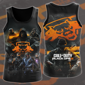 Call of Duty Black Ops 6 Video Game All Over Printed T-shirt Tank Top Zip Hoodie Pullover Hoodie Hawaiian Shirt Beach Shorts Joggers Tank Top S