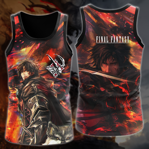 Final Fantasy XVI Video Game 3D All Over Printed T-shirt Tank Top Zip Hoodie Pullover Hoodie Hawaiian Shirt Beach Shorts Joggers Tank Top S 