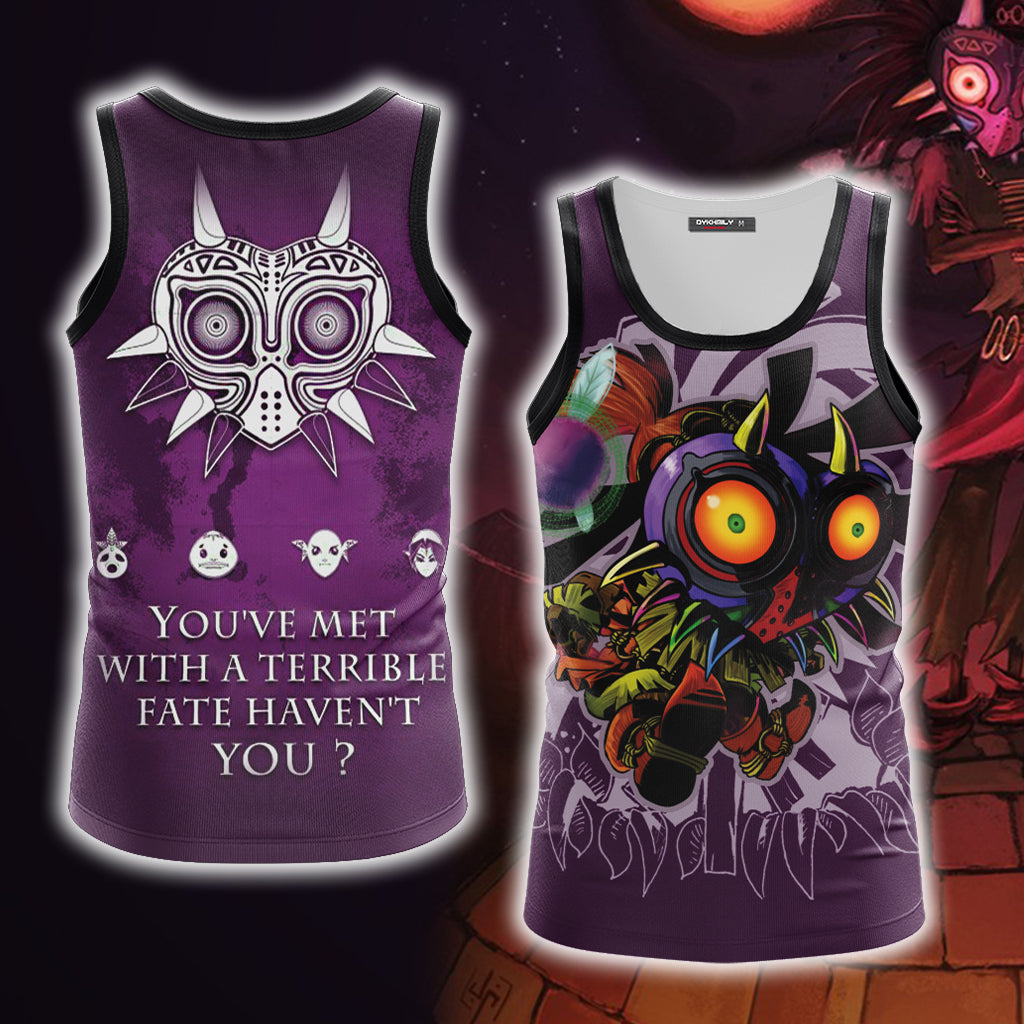 The Legend Of Zelda: Majora's Mask Unisex 3D T-shirt Zip Hoodie Pullover Hoodie Tank Top
