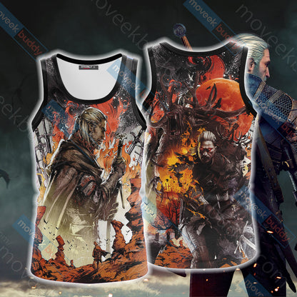 The Witcher New Version Unisex 3D T-shirt Tank Top