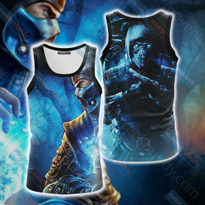 Mortal Kombat Subzero New Unisex 3D T-shirt Tank Top S 