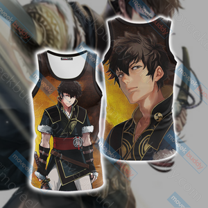 Fire Emblem Lon'qu Unisex 3D T-shirt Tank Top S 