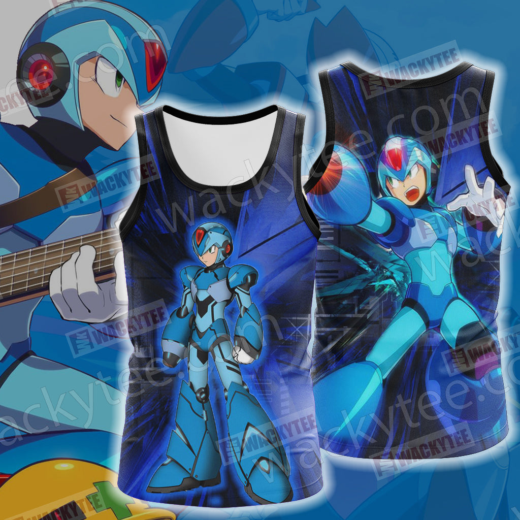 Mega Man X New Style Unisex 3D T-shirt Tank Top