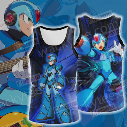 Mega Man X New Style Unisex 3D T-shirt Tank Top