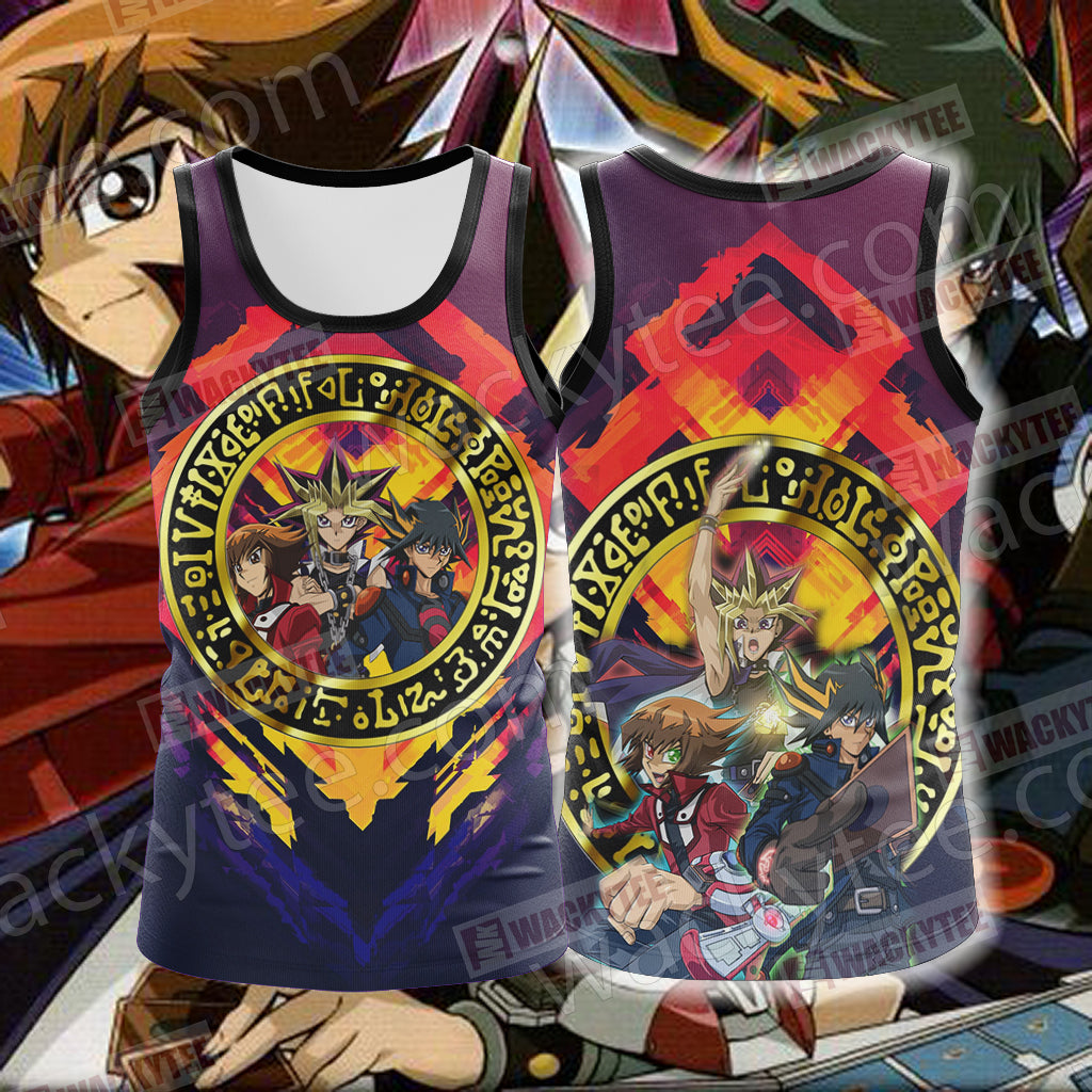 Yu Gi Oh! Judai, Yami Yugi and Yusei Unisex 3D T-shirt Tank Top