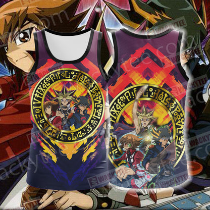 Yu Gi Oh! Judai, Yami Yugi and Yusei Unisex 3D T-shirt Tank Top