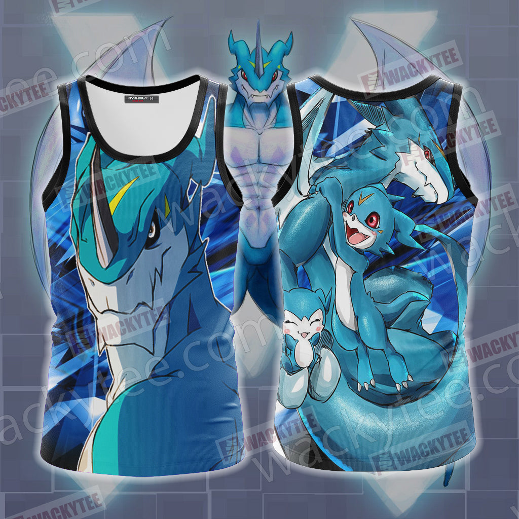 Digimon ExVeemon Unisex 3D T-shirt Tank Top