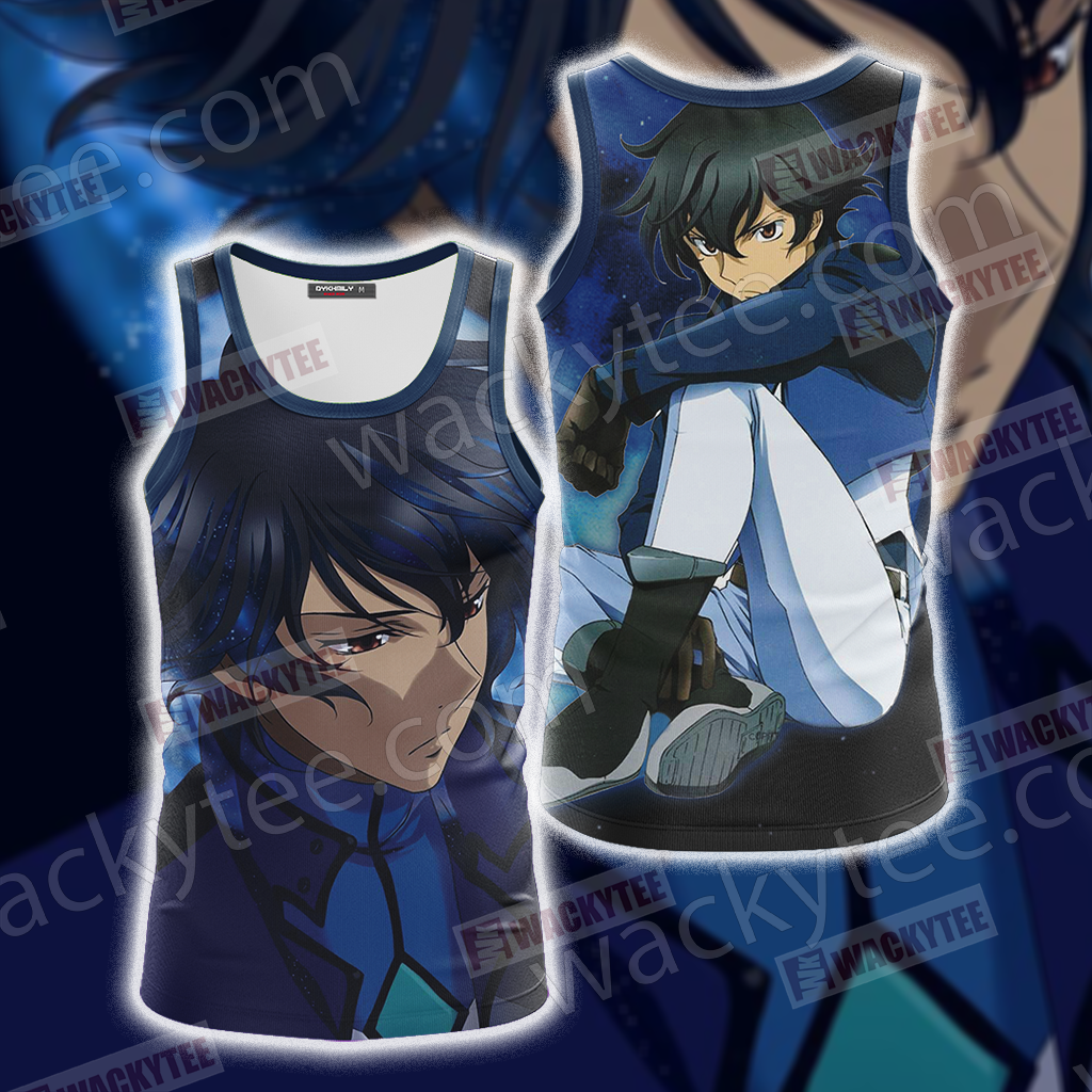 Mobile Suit Gundam Setsuna F. Seiei 3D T-shirt Tank Top