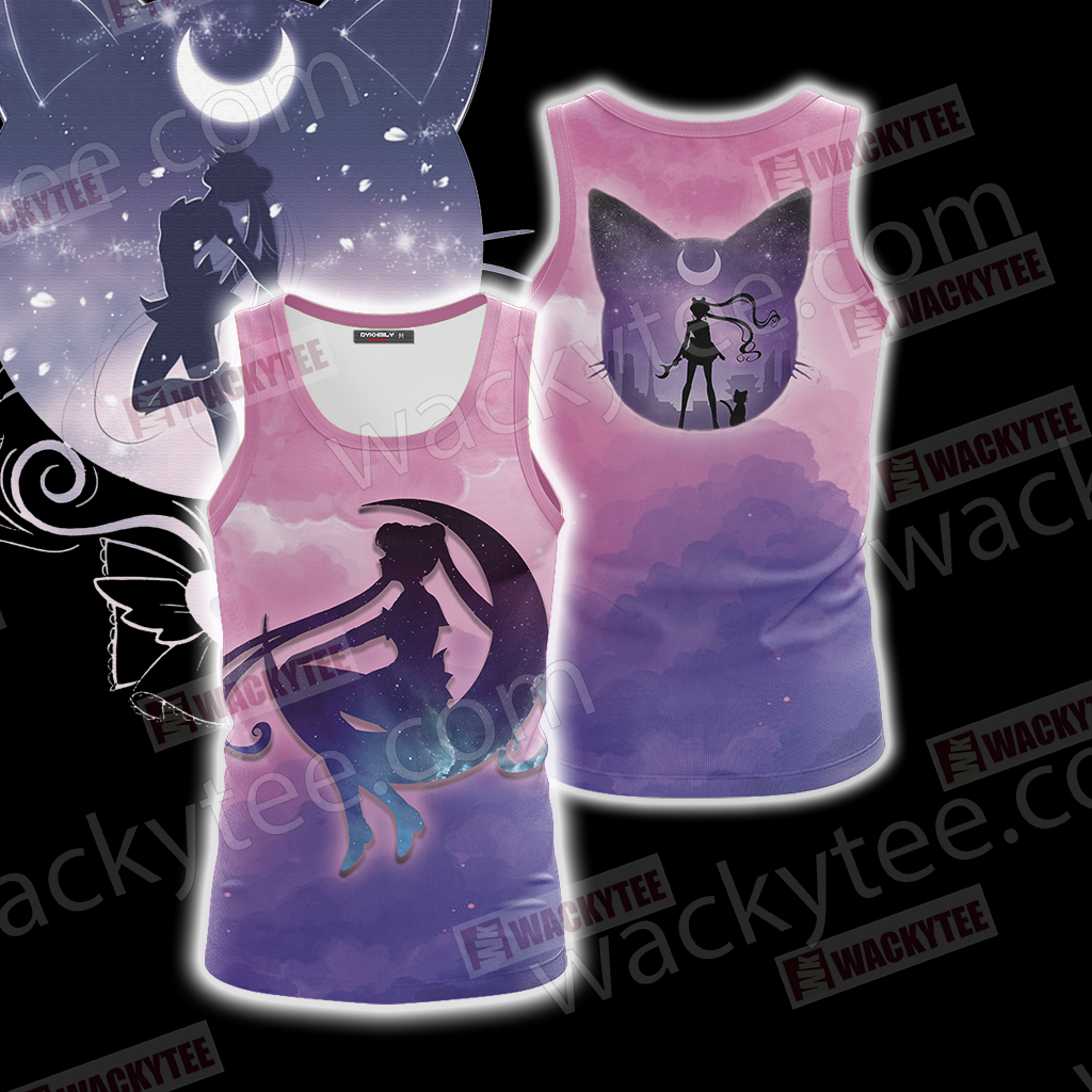 Sailor Moon New Style Unisex 3D T-shirt Tank Top