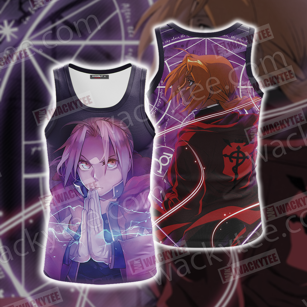 Fullmetal Alchemist: Brotherhood - Edward Elric 3D T-shirt Tank Top