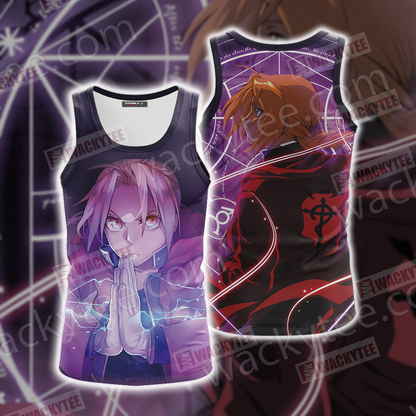 Fullmetal Alchemist: Brotherhood - Edward Elric 3D T-shirt Tank Top