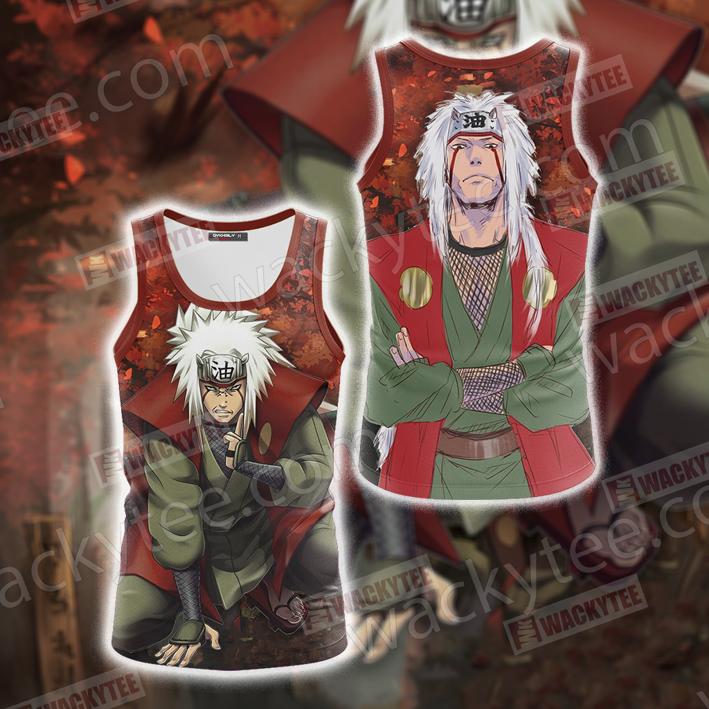 Naruto Jiraiya 3D T-shirt Tank Top