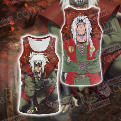 Naruto Jiraiya 3D T-shirt Tank Top