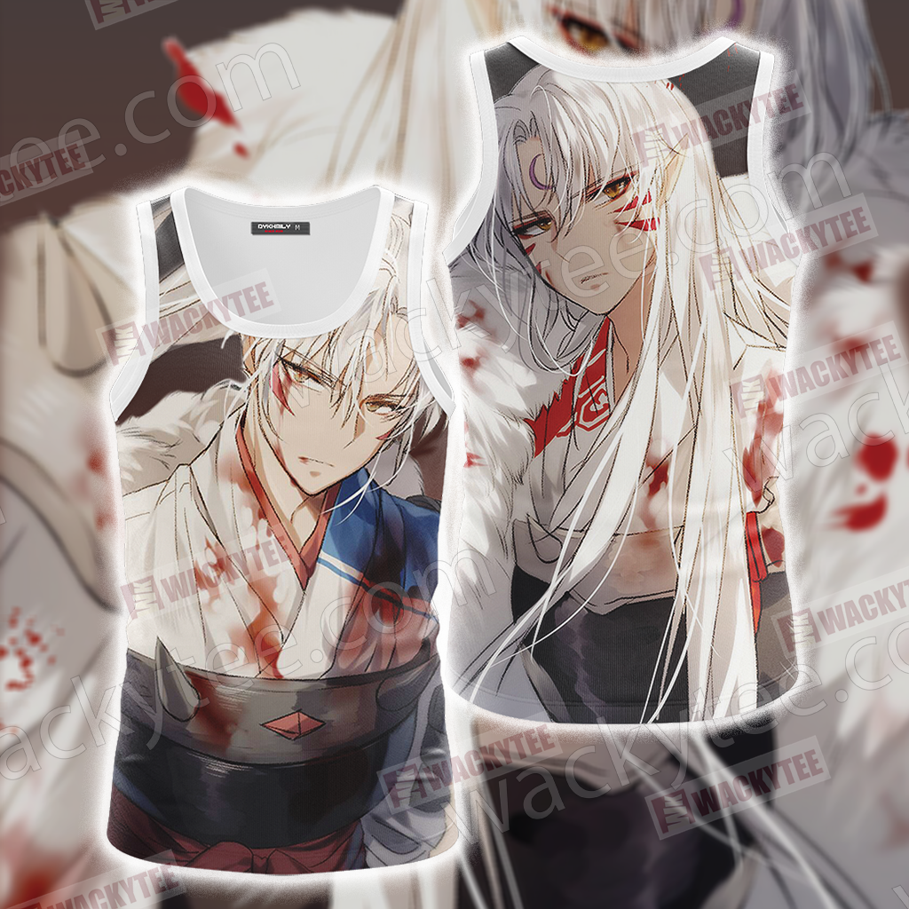 Inuyasha Sesshomaru Unisex 3D T-shirt Tank Top