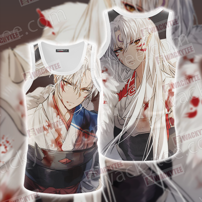 Inuyasha Sesshomaru Unisex 3D T-shirt Tank Top